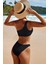 Özel Fitilli Kumaş Bikini Üstü 2