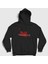 Unisex Siyah Birds Insomnium Kapüşonlu Sweatshirt 1