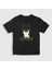 Unisex Çocuk Siyah Catman Kedi T-Shirt 1