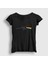Kadın Siyah Cat Kedi Pink Floyd T-Shirt 1