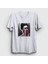 Unisex Beyaz Cry Frida Kahlo T-Shirt 1