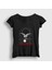 Kadın Siyah Dove Katatonia T-Shirt 1