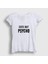 Kadın Beyaz Cute But Psycho T-Shirt 1