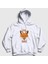 Unisex Beyaz For Fox Sake Tilki Kapüşonlu Sweatshirt 1