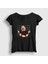 Kadın Siyah Here Miley Cyrus T-Shirt 1