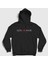 Unisex Siyah Logo God Of War Kapüşonlu Sweatshirt 1