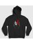 Unisex Siyah Kratos God Of War Kapüşonlu Sweatshirt 1