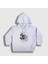 Unisex Çocuk Beyaz Laika Space Traveler Cccp Kapüşonlu Sweatshirt 1