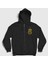 Unisex Siyah Logo V2 Fall Out Boy Fermuarlı Kapüşonlu Sweatshirt 1