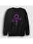 Unisex Siyah Logo Prince Sweatshirt 1