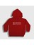 Unisex Çocuk Kırmızı Music Pilot Airplane Uçak Kapüşonlu Sweatshirt 1