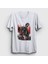 Unisex Beyaz Poster John Wick T-Shirt 1