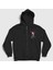 Unisex Siyah Poster V2 Ava Max Fermuarlı Kapüşonlu Sweatshirt 1