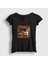 Kadın Siyah Ryu Vs Ken V2 Street Fighter T-Shirt 1