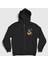 Unisex Siyah Sign Guitarist Guns N' Roses Slash Fermuarlı Kapüşonlu Sweatshirt 1