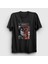 Unisex Siyah Strongest Yujiro Hanma Anime Baki T-Shirt 1