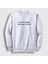 Unisex Beyaz Sorry If I Looked Sweatshirt 1
