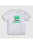 Unisex Çocuk Beyaz Backgammon Master Tavla Ustası Oyun V2 T-Shirt 1