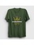 Unisex Haki Backgammon King Tavla Kralı Oyun T-Shirt 1