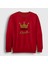 Unisex Kırmızı Backgammon King Tavla Kralı Oyun V3 Sweatshirt 1