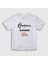 Unisex Çocuk Beyaz Queen Of Backgammon Oyun Tavla T-Shirt 1