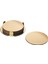 Gold Pleksi Bardak Altlığı 6 Lı Set Pirinç Renk Bardak Altı 1