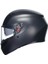 K3 Mono Matt Black (Mat Siyah) Kapalı Motosiklet Kaskı 2