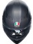 K3 Mono Matt Black (Mat Siyah) Kapalı Motosiklet Kaskı 4