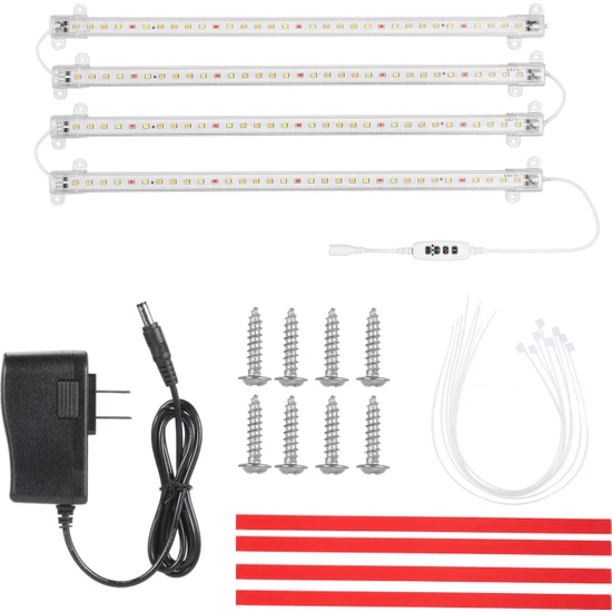 Buyfun 132LEDS Bitki Büyümek Işık Şeritleri Tam Spektrumlu (Yurt Dışından)