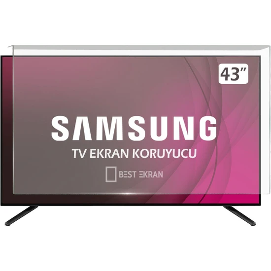 Best Ekran Samsung 43CU7000 Tv Ekran Koruyucu - Samsung 43 Inç Ekran Koruyucu UE43CU7000UXTK