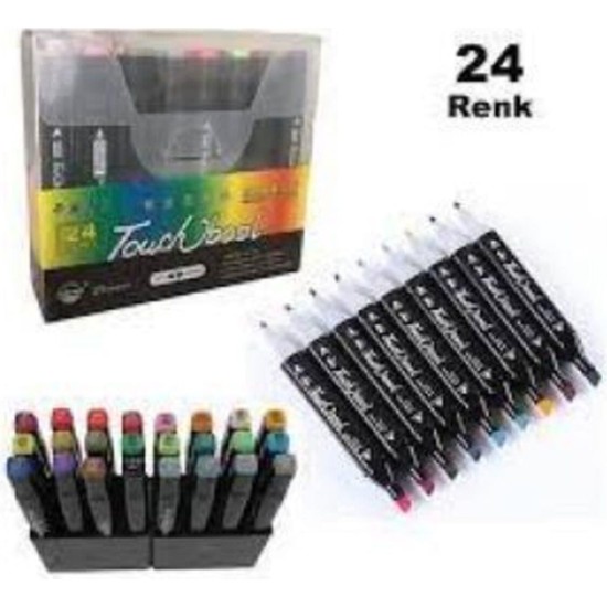 Touch Bool Twin Marker Mimari Çizim Kalemi 24LÜ Set Fiyatı