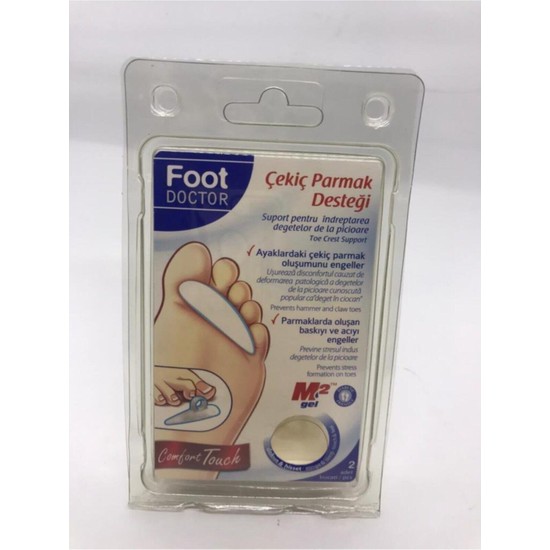 Foot Doctor Çekiç Parmak Desteği 2 Adet Fiyatı Taksit Seçenekleri