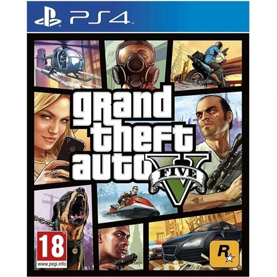 Rockstar Ps5-Ps4 Için Grand Theft Auto 5 - Gta V