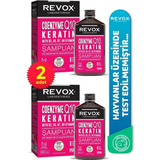 Revox Keratin & Koenzim Q10, B Vitamin Kompleks Özel Seri Fiyatı