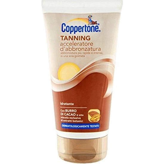 Coppertone Kakao Yağlı Yoğun Bronzlaştırıcı Güneş Kremi Spf 0 150 ml
