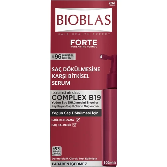 Bioblas Marka: Forte Serum 100 ml Kategori: Saç Köpüğü