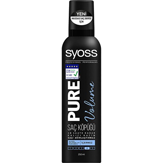 Syoss Syoss Pure Volume Saç Köpüğü 250ML