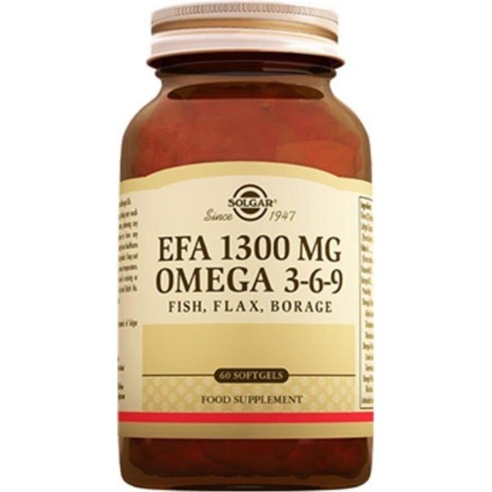 Solgar Omega 369 Efa 1300 Mg 60 Kapsül Fiyatı