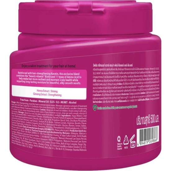 Watsons Henna Treatment Wax 500ml Fiyatı Taksit Seçenekleri