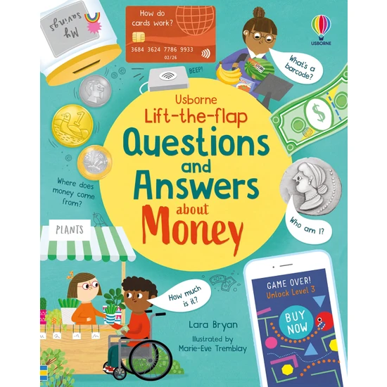 Lift-The-Flap Questions And Answers About Money - Lara Bryan