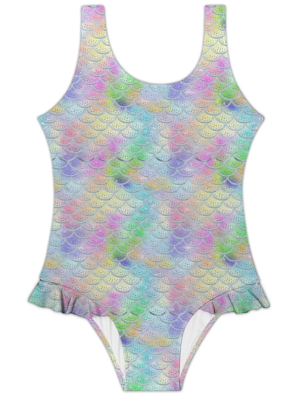 Slipstop Finny Swimsuit Yeşil Çocuk Mayo