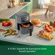 Philips HD9255/60 Rapid Air 5000 Serisi Airfryer - Uzaktan Bağlantılı Philips HD9255/60 Rapid Air 5000 Serisi Airfryer - Uzaktan Bağlantılı