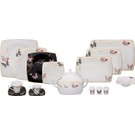 Karaca Fine Pearl Grace Black 62 Parca 12 Kisilik Yemek Fiyati