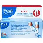 Foot Doctor SOS Topuk Çatlak Kremi - Yoğun Nemlendirici, Üre ve Gliserin İçerir, 60 ml, Tüm Cilt Tipleri İçin Besleyici Bakım