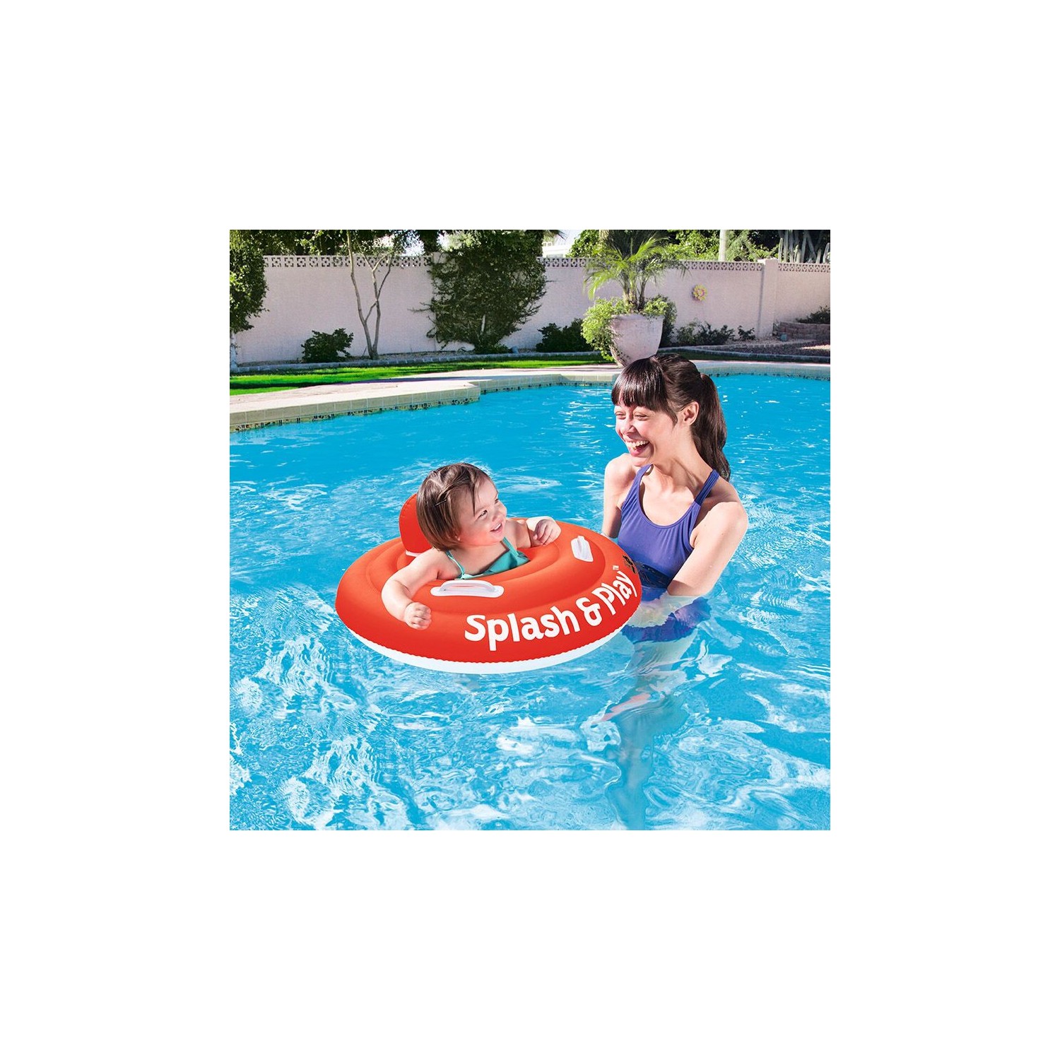 Bestway Babyfloat Şişme Bebek Havuzu, Kırmızı Şişme Bebek Fiyatı