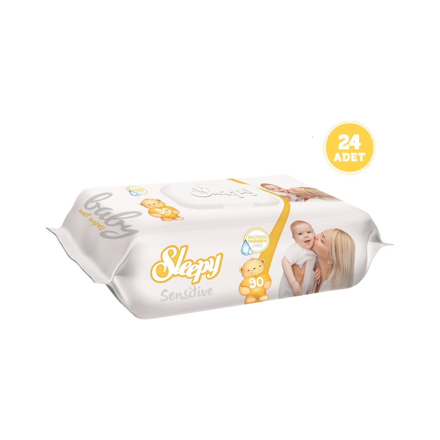 Sleepy Sensitive Islak Havlu Mendil 90�lı 24 Adet 2160 Fiyatı