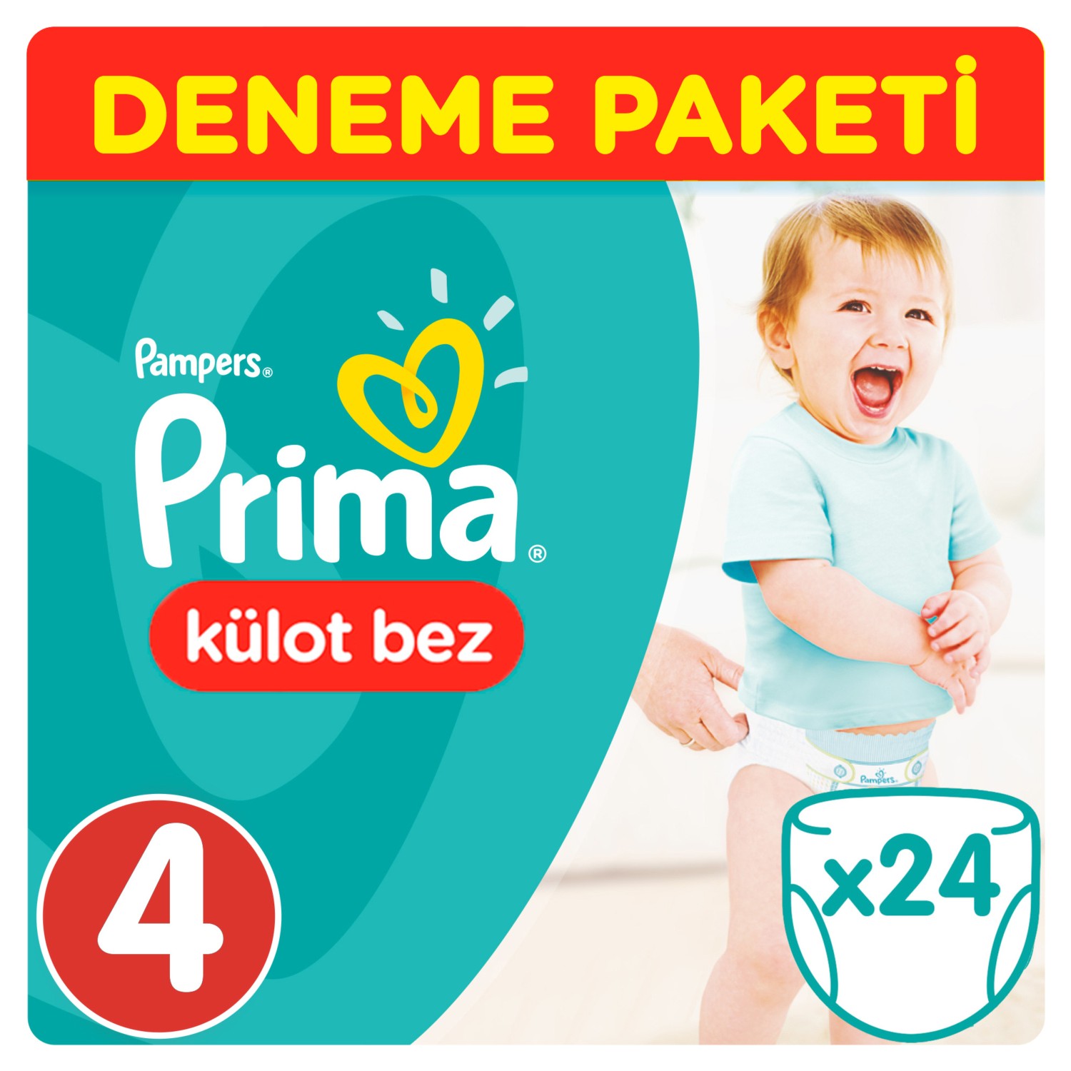 Prima Pants Külot Bebek Bezi 4 Beden Maxi Deneme Paketi 24 Fiyatı