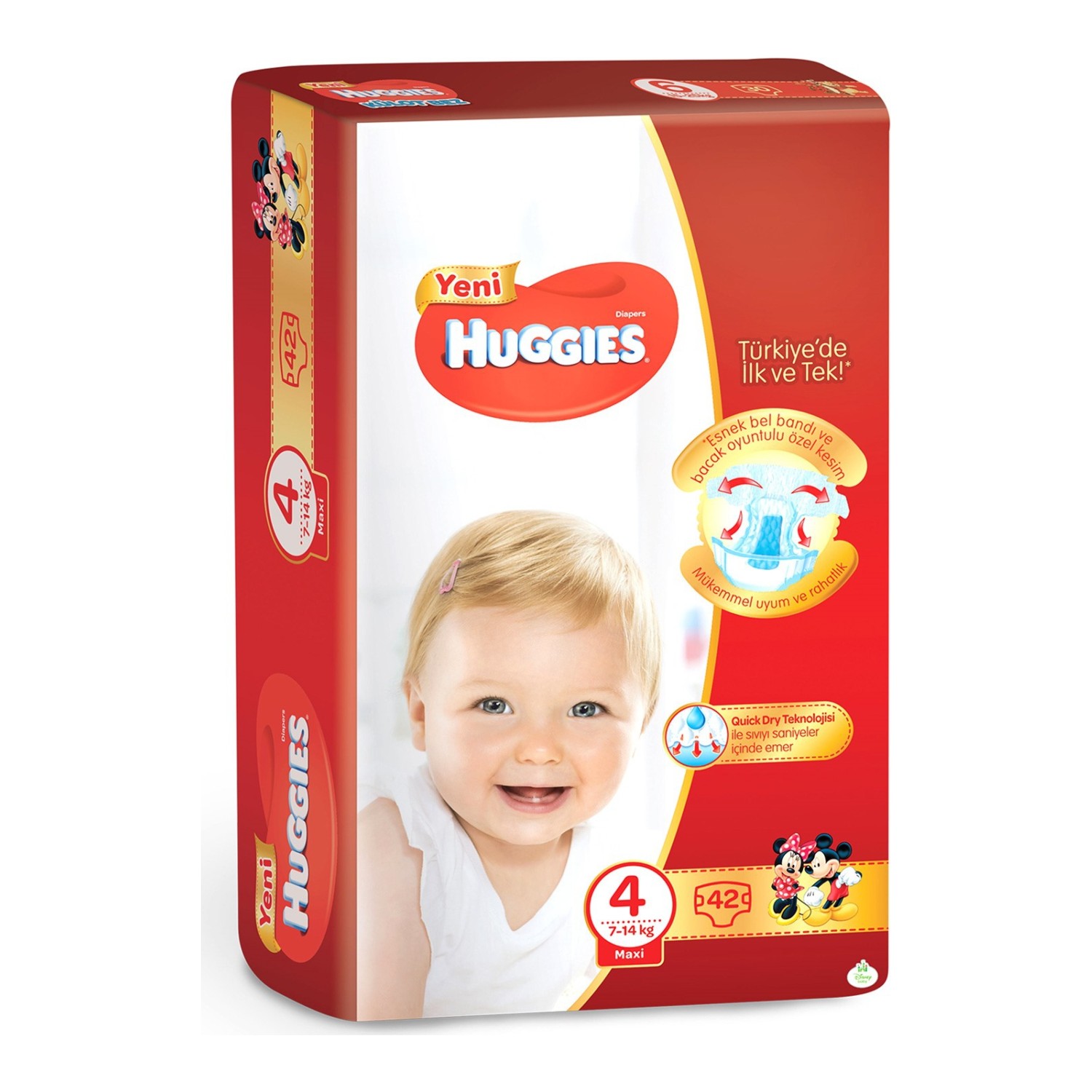 Huggies Bebek Bezi 4 Beden Jumbo Maxi 42 Adet Fiyatı