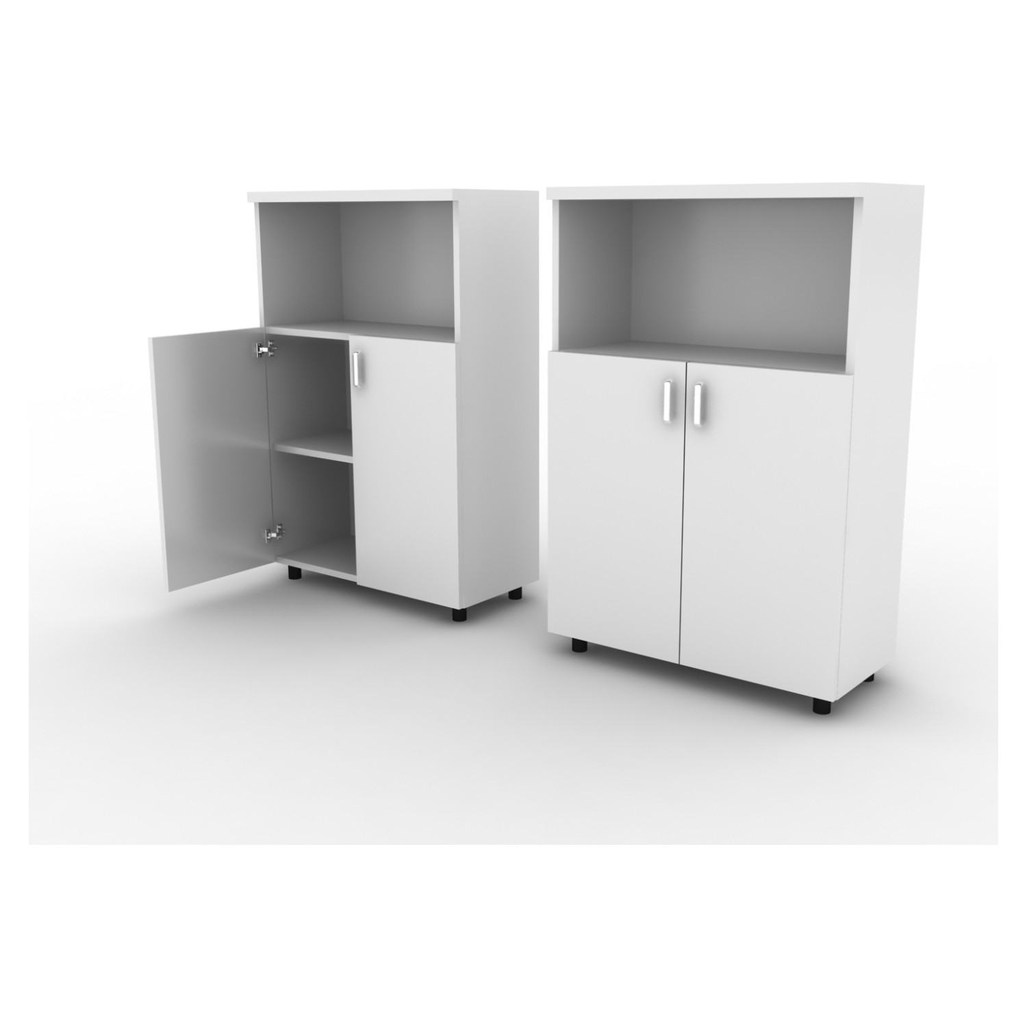 Kombin Mobilya Tema Yarım Kapak Dolap (80x45x118 cm) Fiyatı