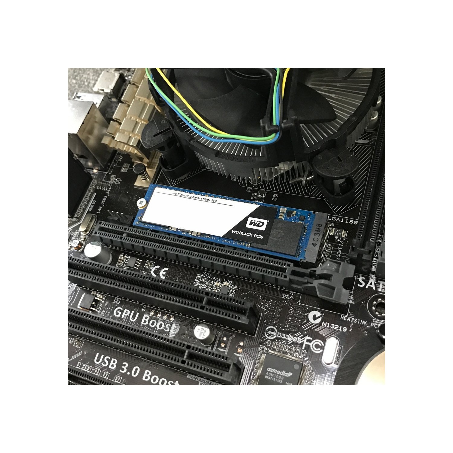 WD 256GB Black M2 PCIe GEN3 SSD WDS256G1X0